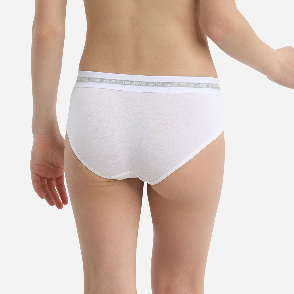 Girls Wet White Cotton Panties