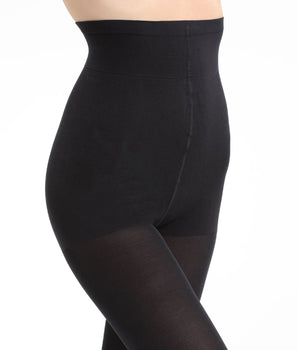 Panti vientre plano negro ultraopaco Diam's 67D