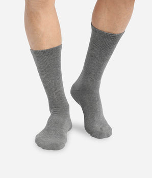 Lot de 2 paires de mi-chaussettes en coton pour homme Outdoor