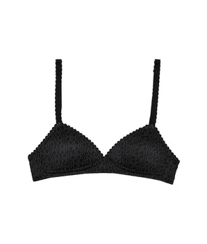 Black triangle bra for girls - DIM TOUCH