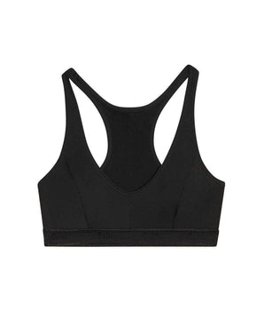 Brassière de sport noire DIM Pocket Micro Girl