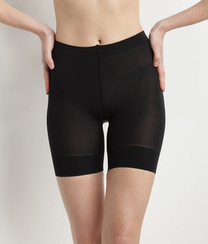 Schwarze lange Shorts mit hohem Bund - Diam's Action Minceur