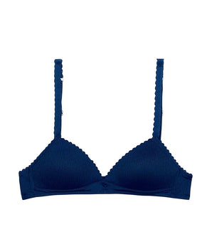 Soutien-gorge triangle à coques Coloris Jean pour fille Dim Touch