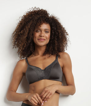 Dim precious grey post-op bra