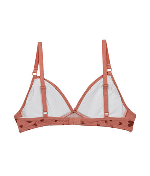 Soutien-gorge triangle coton stretch sans armature Coeurs Les Pockets