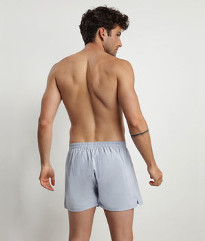 Hellblaue weite Boxershorts - DIM Collection