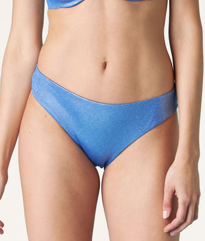 Royal blue midi bikini bottom