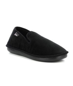 Black ultra-soft slippers