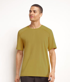 T-shirt de sport homme en matière aérée Olive Dim Move