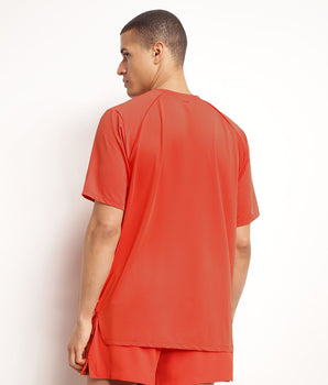 Men's breathable sports T-shirt Red Dim Move