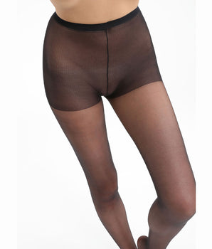 Panti negro Sublim velo brillante 15D