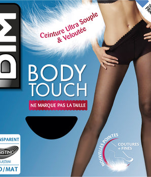 Schwarze transparente Strumpfhose 20D - Body Touch