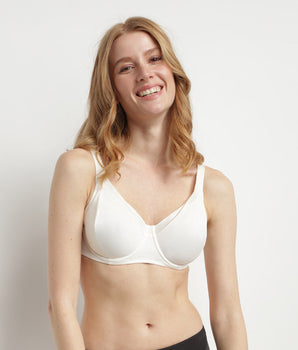 Soutien-gorge emboitant avec armatures nacre Generous Invisible Dim