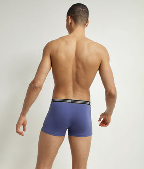 Pack of 2 cotton stretch boxers Blue Turquin EcoDim