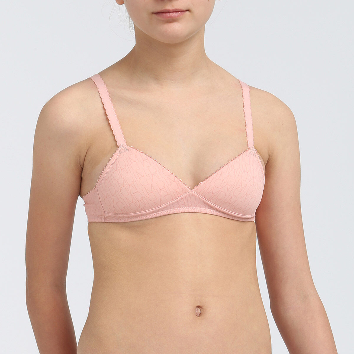 Girl on sale bra photo