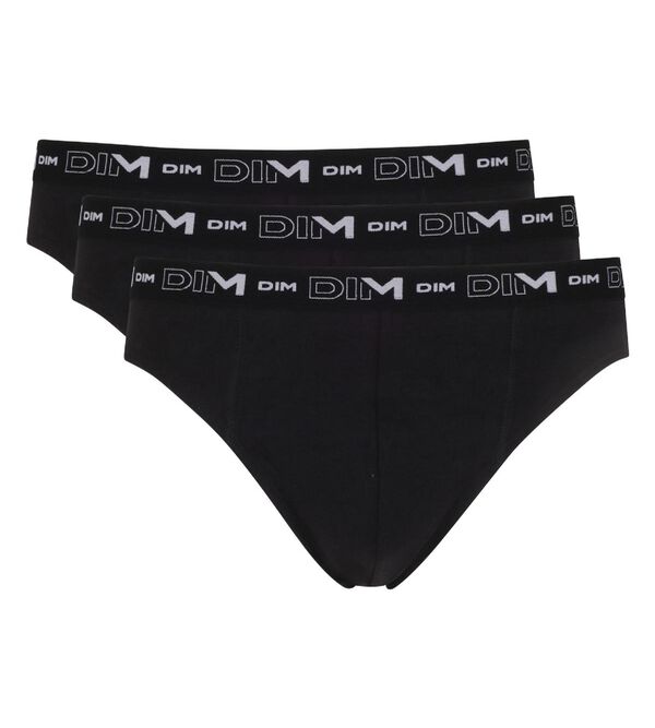 ALBERT KREUZ  3-Pack Mid-rise panty briefs stretch cotton black