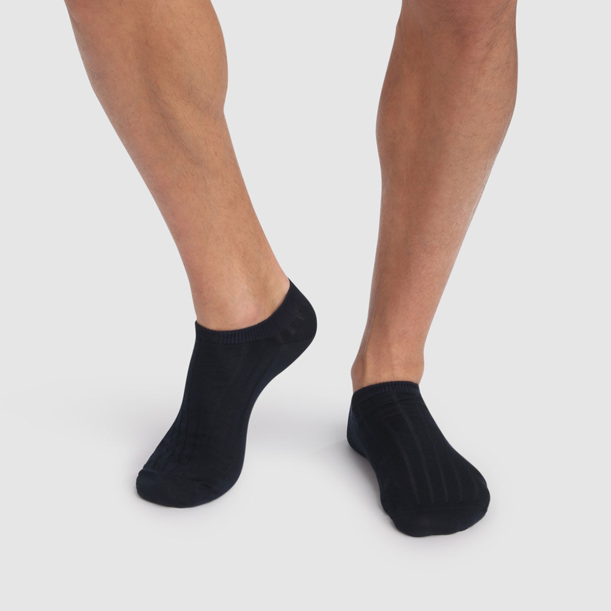 mens navy blue ankle socks