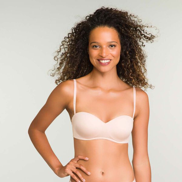 Invisible Inside-out Non-wired Detachable Bra Natural Skin