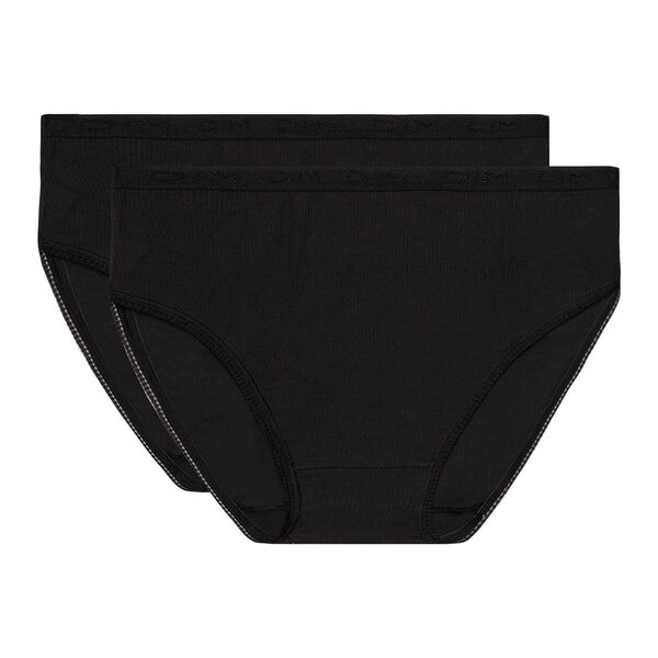 Buy Pact Women's 2-Pack Cotton Bikini Brief Panties, Black, Medium Online  at desertcartSeychelles