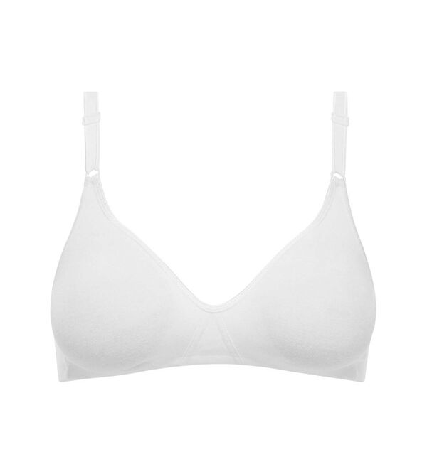 White Soft Touch Cotton Full Coverage Dd+ Cup Size Bra
