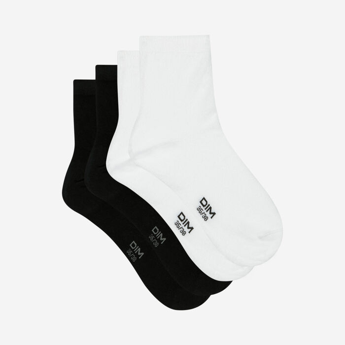 Yomandamor Los mejores calcetines negros sin costuras para mujer, 5 pares,  talla L