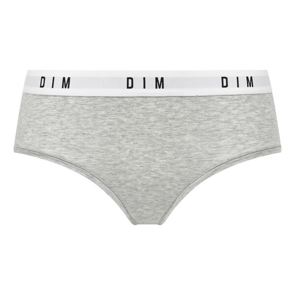 Grey DIM Originals modal cotton non-wired triangle bra