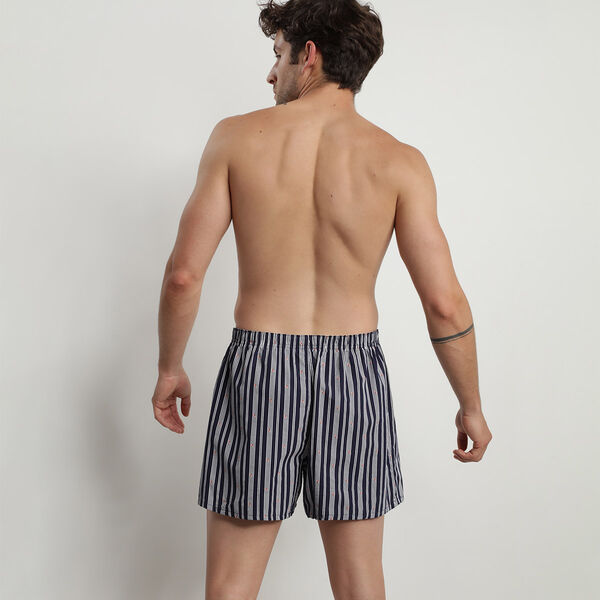 Men's 2 pack of Striped Woven Boxer Shorts