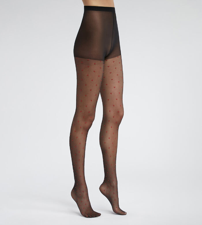 7 Den Sheer Summer Tights | Invisible Tights | Pantyhose with Cooling  Effect | Skin | S, M, L, XL| Italian Hosiery | (M, Black)