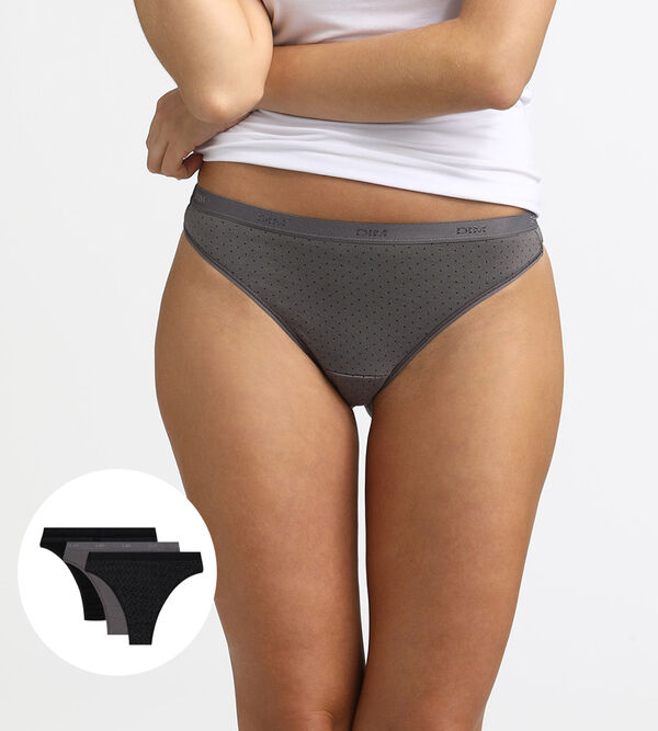 CALVIN KLEIN Women`s 3 Pack Thong Underwear Panty Brief Perfect Gift Size S