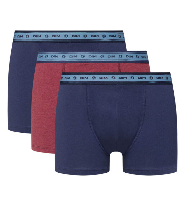 Green by Dim pack of 3 men's organic stretch cotton briefs in