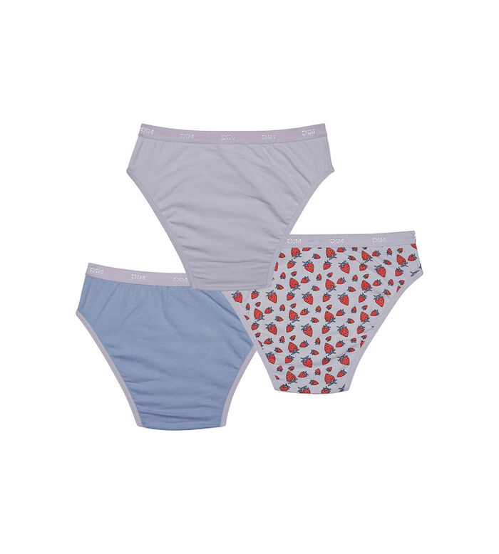 Dip® Womens Cotton Stretch Thong Underwear, 3 pc / XL - Fry's Food