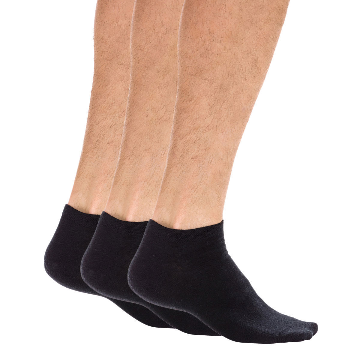 pairs of black invisible trainer socks 