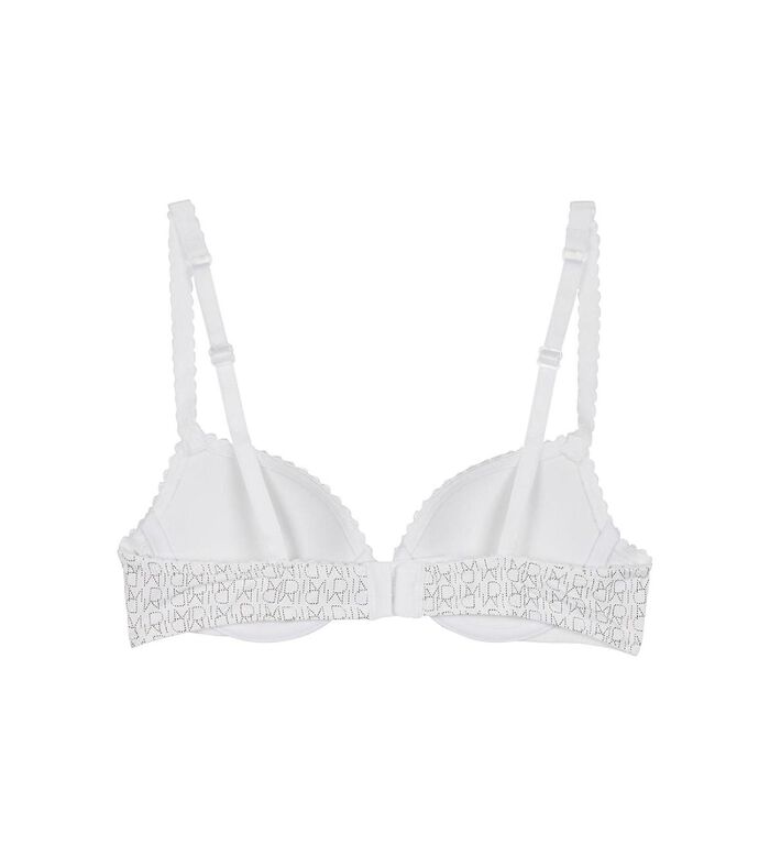 White Aria One Shoulder Bra – By Oriana Collection