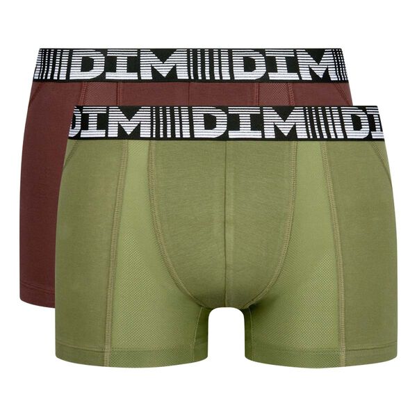 Pack of 6 DIM boxers size M- 4 cotton 3D flex - 2 cotton