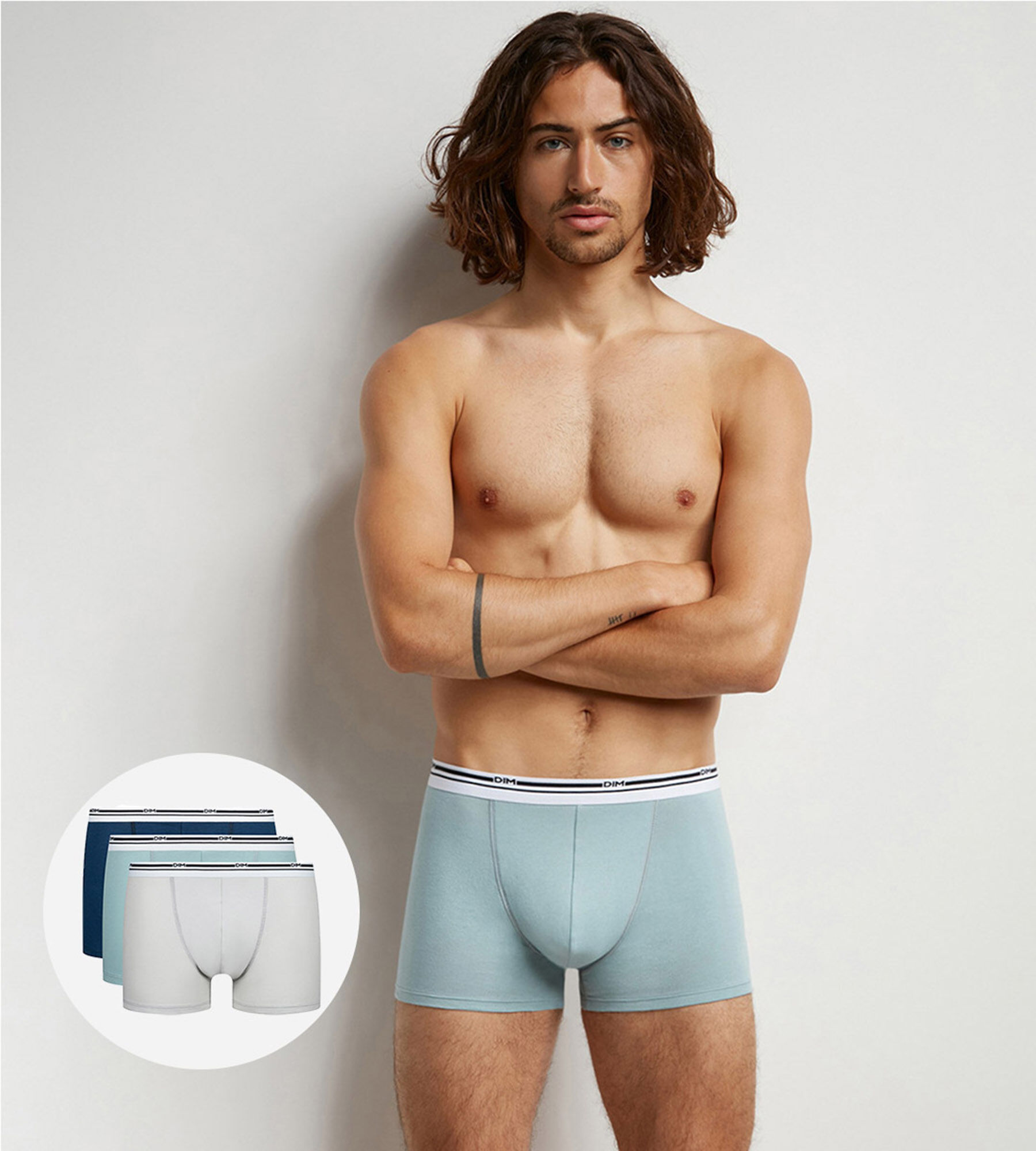 Boxer homme online coeur