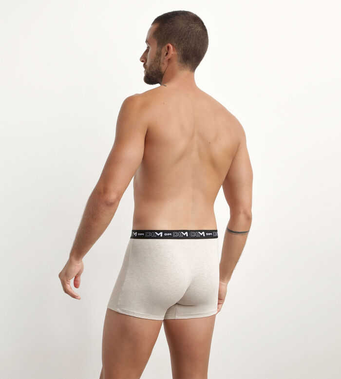Pack of 2 men's Indigo Stripe organic cotton boxer shorts by Dim