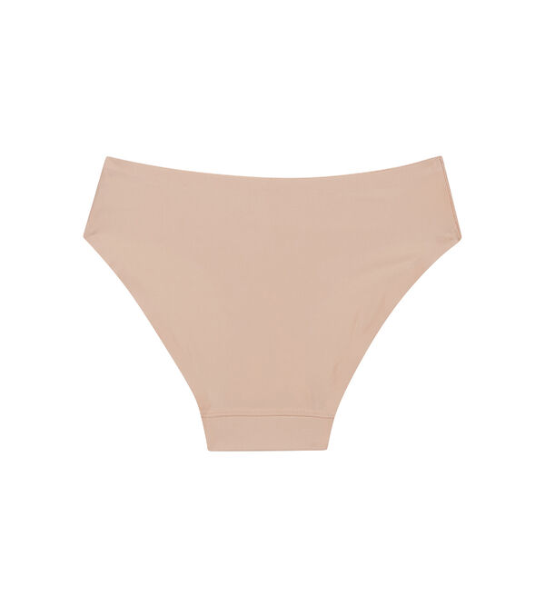 Ladies Microfibre No Visible Panty Line Shorts Stretch Brief pants knicker  3pk Nude 18 : : Fashion