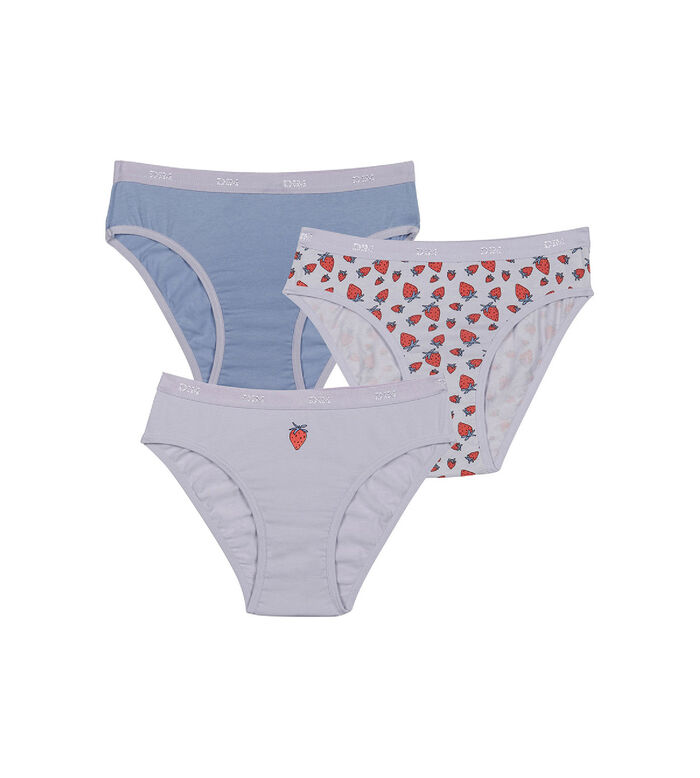 Hanes Girls Tagless Brief Underwear, 10 Pack Panties Sizes 4 - 16
