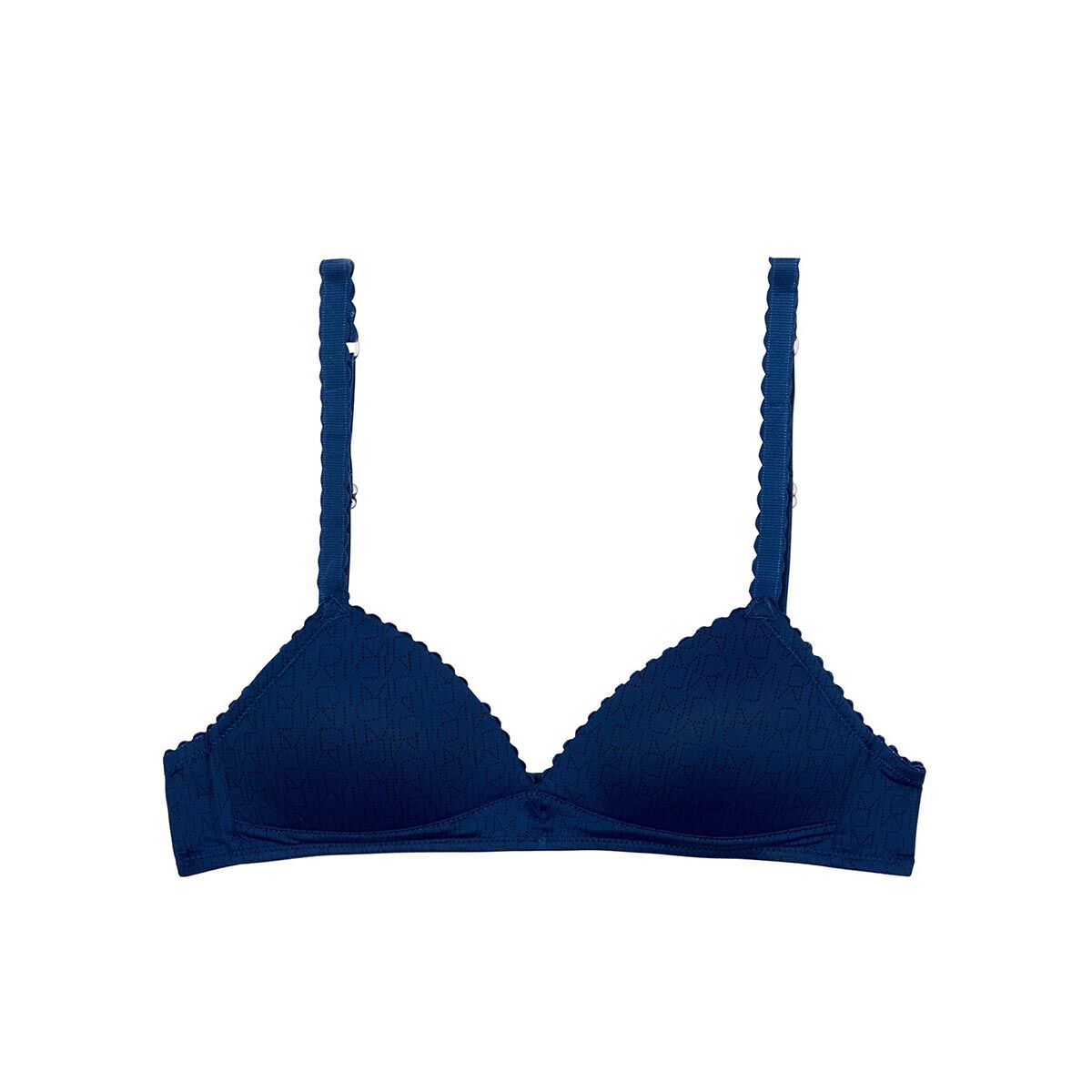 Girls microfiber push up bra in Denim Blue Dim Touch