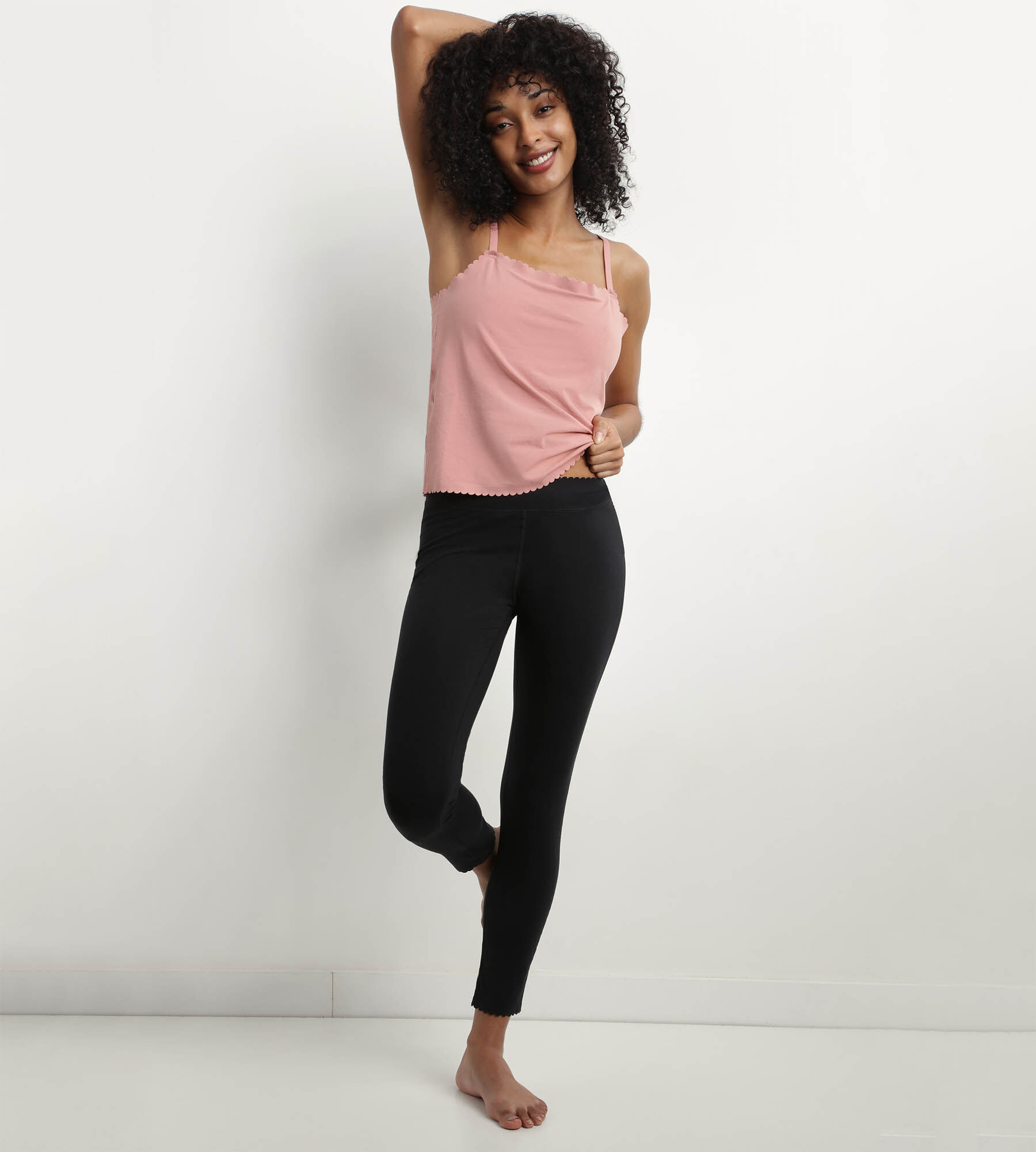 Legging coton noir discount femme