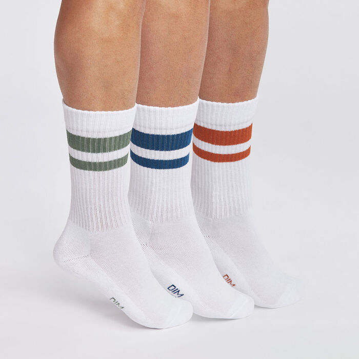 Lot de 6 paires de chaussettes homme en coton Multicolore EcoDim Sport