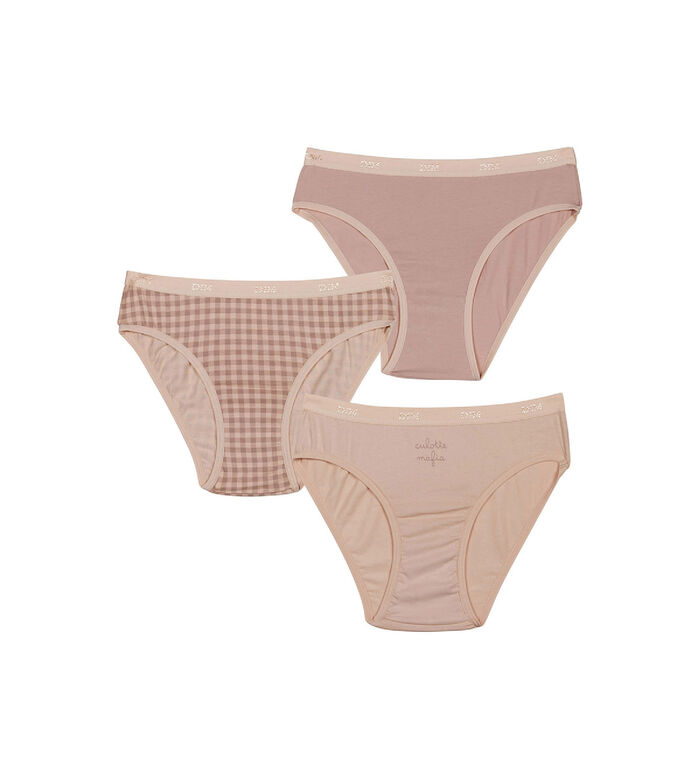 Girls' briefs multicolored panties 3-pack - Coccodrillo online shop