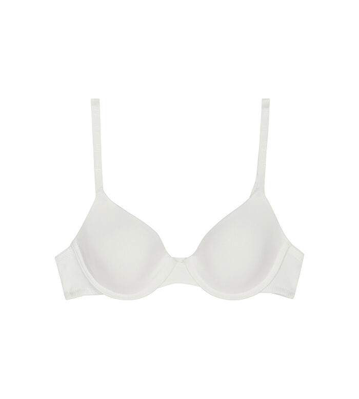Underwired white bra for girl - Dim Touch