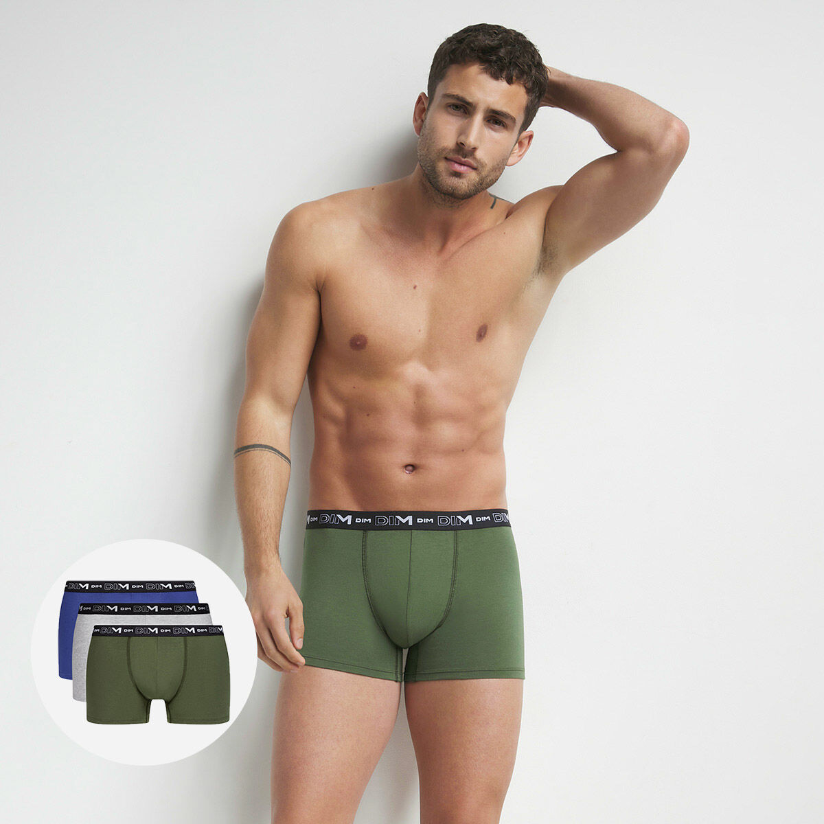 Mens cotton clearance boxers