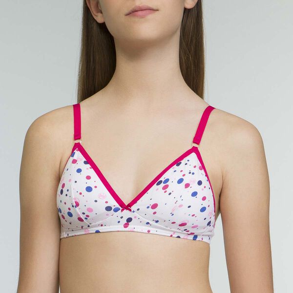 Printed triangle bra - Teenage girl