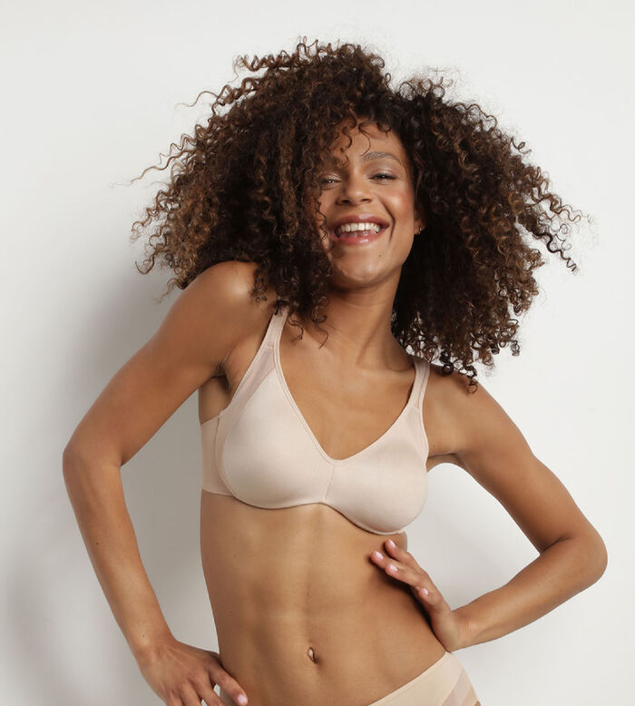 Cotton Minimiser Bra  A bra that's shaped to turn your long days