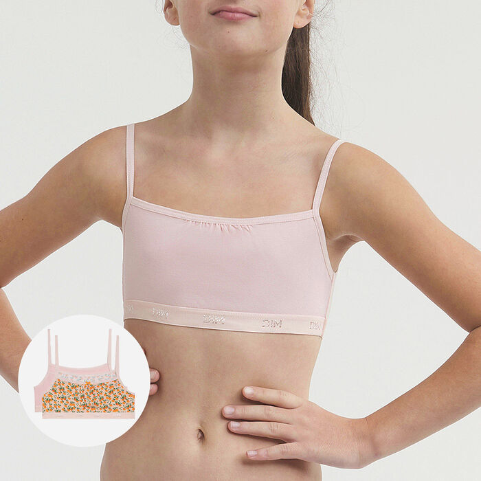 Buy Sassa Poppy Sprint 2-in-1 Pack Molded Teens Bra With Adjustable Straps  Underwear For Women 2024 Online