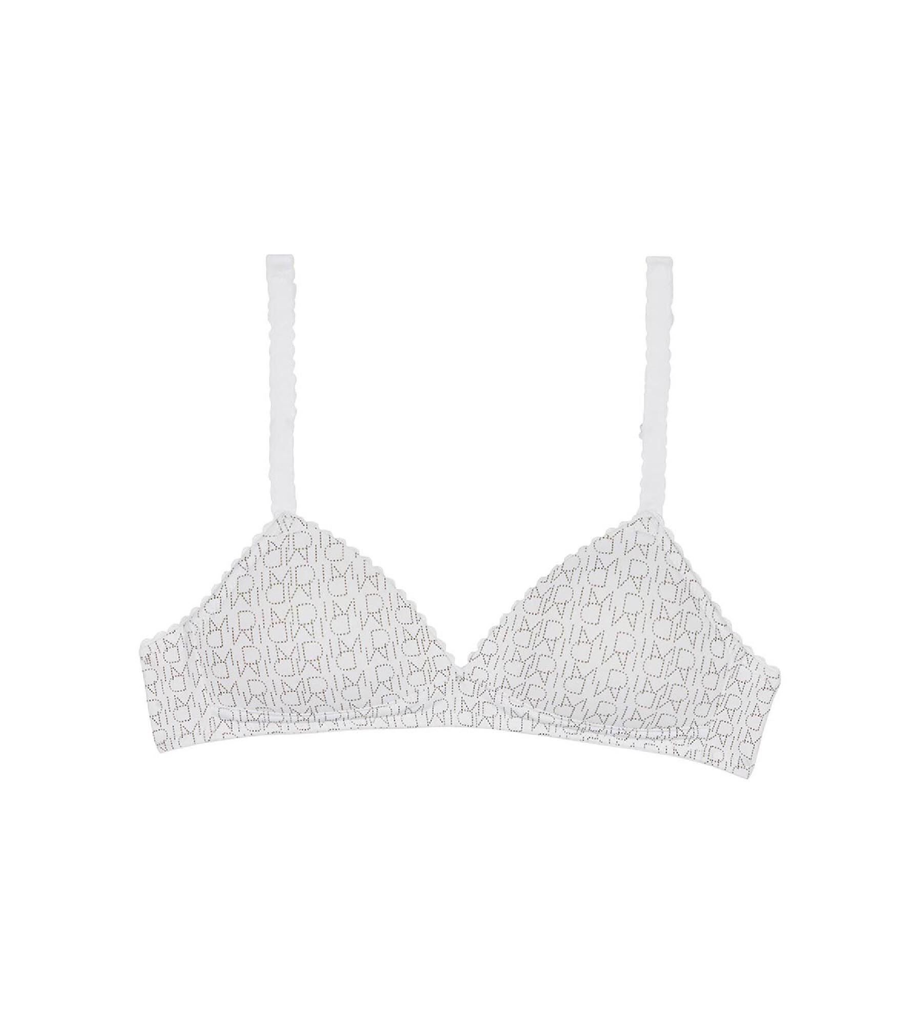 White Triangle bra - DIM Touch Girl