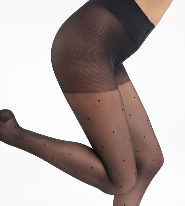 Women's black tights DIM Perfect Contention 25D