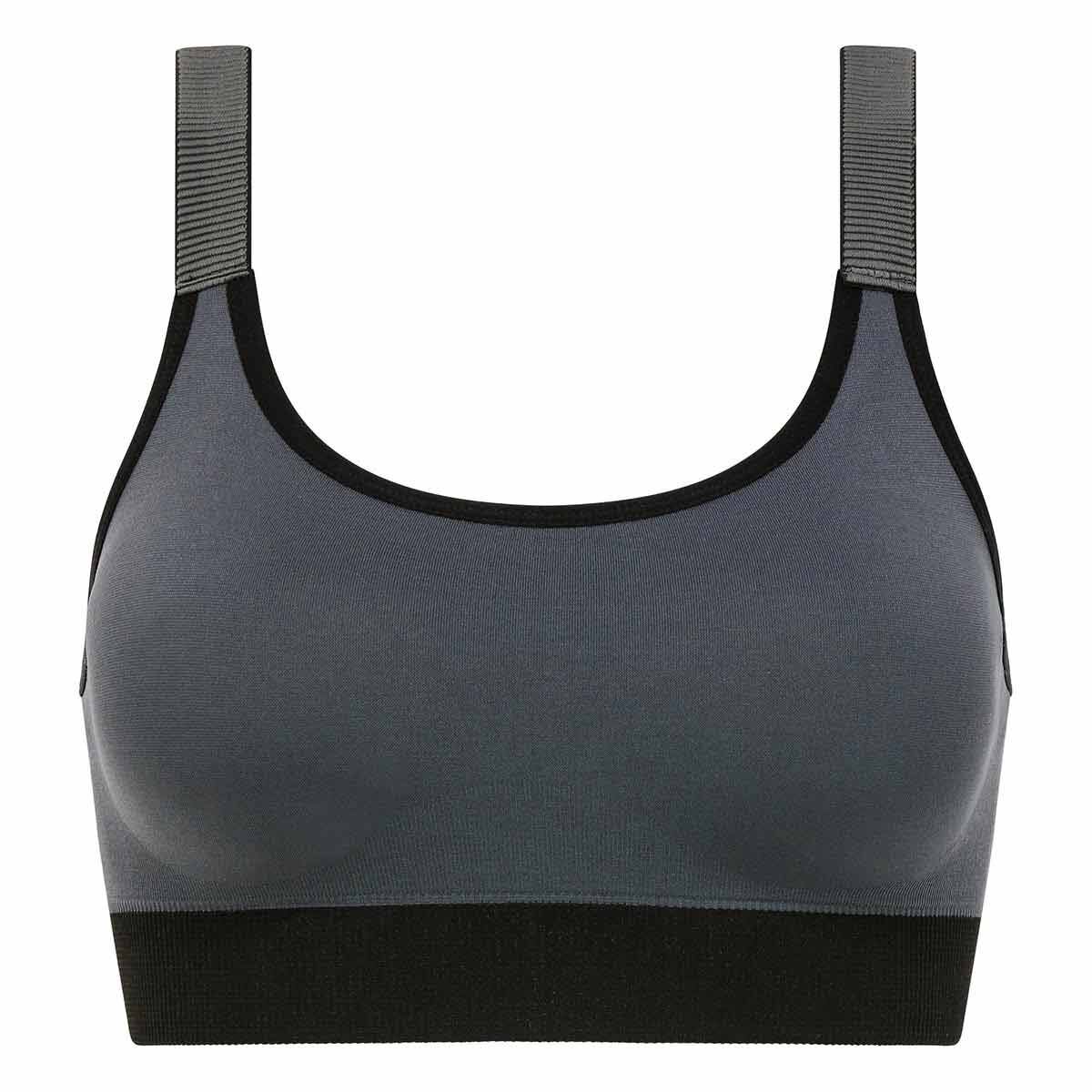 padded sports bra without removable pads